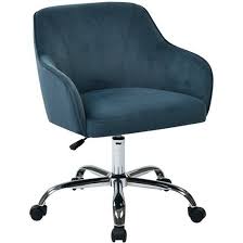 Avesix Bristol Home Velvet Task Chair Atlantic Blue Brl26 B20 Best Buy Velvet Office Chair Task Chair Home Office Chairs
