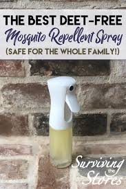 Do it yourself mosquito spray. Homemade Mosquito Repellent Deet Free Spray That Works Surviving The Stores