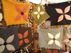 Upcycle a felted wool sweater and turn it into a short skirt over leggings or skinny jeans. Bum Warmer