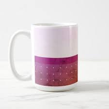 Cool Pink Pattern With Polka Dots Coffee Mug Home Gifts Ideas Decor Special Unique Custom Individual Customized Ind Coffee Mugs Vintage Mugs Pink Coffee Mugs
