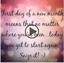 Yay For A New Day And A New Month A Fresh Start A Break From Any Bad Habits A Clean Slate Heart New Month Month Meaning Great Quotes