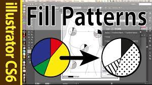 Click inside of the area that you want colored and the vector will fill in with the current fill color. Using Patterns Swatches In Illustrator Points Lines Cs6 Tutorial Youtube