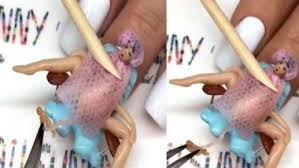 Nail design ideas 2020 💅 very simple manicure ideas! Mother Giving Birth To A Baby On Nails The Crazy Video Of A Baby Birth Nail Art Tutorial Is Going Viral On The Internet Latestly