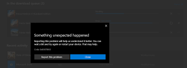 If problems still exist, you should reach out to epic games for more help. Microsoft Store Error 0x80070005 With Forza Horizon 4 Microsoft Community