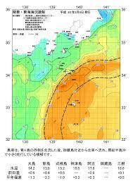 海の天気図2018年3月9日 - 東京都島しょ農林水産総合センター