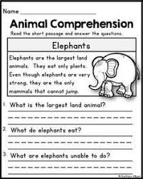 Animal Reading Comprehension Passages In 2020 First Grade Reading Comprehension Reading Comprehension Lessons Reading Comprehension Worksheets