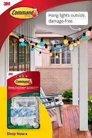 Porch Perfection With Command Outdoor Light Clips In 2021 Light Clips Outdoor Lighting Outdoor