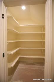 Ideally the pantry would be near the kitchen but it's not such an issue when used for bulk storage; Under Stairs Closet And Shelving Could Apply To My Kitchen Space For A Pantry With Images Closet Under Stairs Under Stairs Understairs Storage