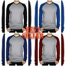 Kaos cotton 20s dirancang tanpa label merek. Kaos Lengan Panjang Harga Terbaik September 2021 Shopee Indonesia