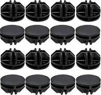 Amazon.com: Bonsicoky 16 Pcs Black Plastic Connector, Wire ...