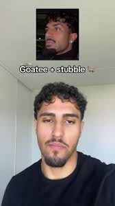 DON’T SLEEP ON STUBBLE ‼️ #goatee #beardtok #stubble  #goateeandmustachecombo #facialhair