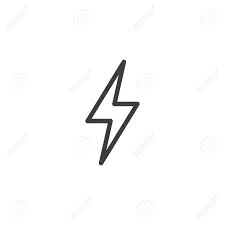 Discover more music, concerts, videos, and pictures with the largest catalogue online at last.fm. Lightning Bolt Icon On White Background Royalty Free Cliparts Vectors And Stock Illustration Image 152799216