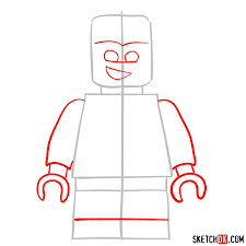 This drawing lesson will guide you step by step to drawing wonder womans figure and face. How To Draw Wonder Woman Lego Minifigure Sketchok Easy Drawing Guides