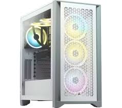 Nzxt cam free download latest version 4.0 for windows 10, 8, 7. Corsair 4000d Airflow Tempered Glass Atx Mid Tower Pc Case White Currys 840006621928 Ebay