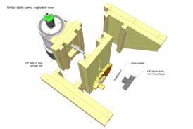 Free drawings fences and gates. Router Lift Plans Router Lift Printable Woodworking Plans Router Table Plans