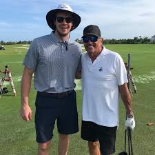 George Strait On Instagram Ace In The Hole George On The Links With Ryanjohansen92 From Nashvillepre George Strait George Strait Family George Strait Son