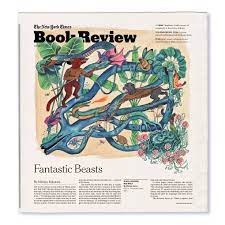 Illustration for jonathan dee`s review of thirteen ways of looking by colum mccann for the nyt sunday book review. Cover The New York Times Book Review Enzo Peres Labourdette