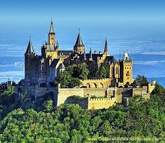 Hohenzollern Castle C 50 Kilometers South Of Stuttgart Germany Hohenzollern Castle Germany Castles Beautiful Castles