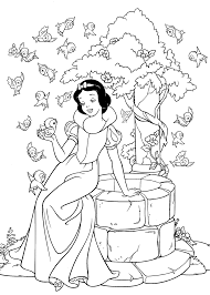 Cool design disney princess coloring pages snow white printable. Disney Princess Coloring Pages For Adults Novocom Top