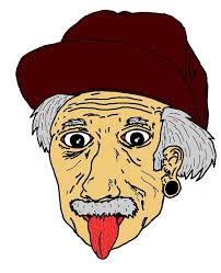 Albert Einstein Cartoon PNG