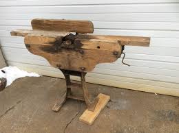 Very Old Antique 1800 S Wood Jointer Woodworking Joiner Motorized Belt Driven Woodworking Old Antiques Wood