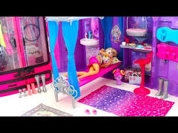 B A R B I E Morning Routine Ba R B I E Blue Rock Star Castle Funfun Toy Doll Tv Youtube