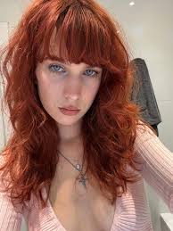 Super red hair and super happy to be back with my besties