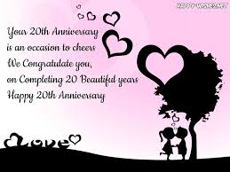 Happy 20th Anniversary Quotes Happy 20th Anniversary 20th Anniversary Quote Anniversary Wishes Quotes