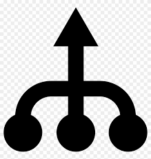 It consists of two endpoints and all the points on the circle between these endpoints. Ascending Arrow Symbol With Three Circles Comments Three Arrows Into One Hd Png Download 980x988 1079427 Pngfind