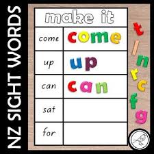 The word juices is the longest word you can make with that combination of letters. New Zealand Sight Words Make It Mats Sight Words Words Teaching Handwriting