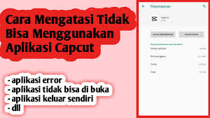 Download capcut pro mod apk 2021. Cara Mengatasi Tidak Bisa Menggunakan Aplikasi Capcut Youtube