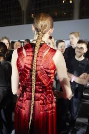 Alexander mcqueen wedding dresses alexander mcqueen wedding. Alexander Mcqueen Ø¯Ø± ØªÙˆÛŒÛŒØªØ± An Engineered Hanging Thread Embroidered Dress Inspired By Birds Of Paradise And Painted Lady Butterfly Wings Photographed Backstage At The Alexander Mcqueen Autumn Winter 2018 Show Mcqueenaw18