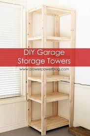 Now my project doesn't really look great as it should be, but i am. Howto Build Tall Garage Storage Shelves Bower Power Diy Garage Storage Garage Storage Shelves Diy Garage