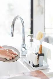 Grove Collaborative Sink Caddy And Modern Stoneware Tray Set Kitchen Sink Decor Kitchen Sink Kitchen Sink Caddy