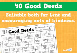 40 Good Deeds Teacher Resources And Classroom Games