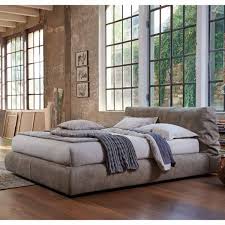 Polsterbett Auch Mit Bettkasten Sharpei Leder Grau Designer Bett Polsterbett Haus