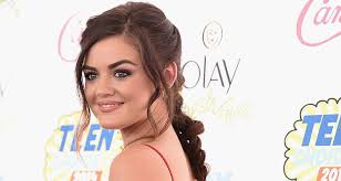 lucy hale back to blonde hair after