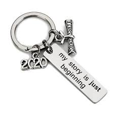 Talented artists capture the vets personality, interests & quirks. Inspiration Class Of 2019 Graduation Keychain For Her High School Graduation College Graduate Gift The Story Just Beginning Key Chains Aliexpress