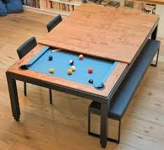 Sophisticated pool tables that convert into stylish dining room tables. This Company Makes Elegant Dining Tables That Convert Into Pool Tables