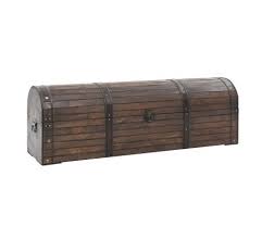 Vidaxl Aufbewahrungstruhe Massivholz Vintage Stil 120 X 30 X 40 Cm Aufbewahrungstruhe Vintage Stil Aufbewahrung