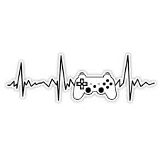Gamer Heartbeat Esports Video Game Players Sticker By Playloud In 2021 Gamer Tattoos Cool Stickers Gaming Wallpapers