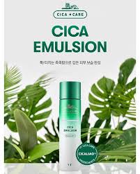 Vt X Bts Cica Emulsion Moisturizer For Sensitive Skin Moisturizer Acne Skincare Routine
