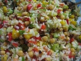 Bunter Reissalat Rezept Mit Bild Rezept Reissalat Rezepte Rezepte Reissalat