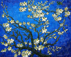 Almond blossom, 1890 by vincent van gogh. Branches With Almond Blossom Of Van Gogh In Different Colors Museum Quality Art Reproductions