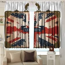 Guuvor Union Jack 99 Blackout Curtains Buy Online In India At Desertcart