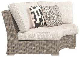 Beachcroft outdoor modular sectional set. Beachcroft 3 Piece Outdoor Seating Set P791p6 851 854 Sectionals Furniture Depot