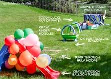 Image result for how to make a obstacle course with wood and cardboard