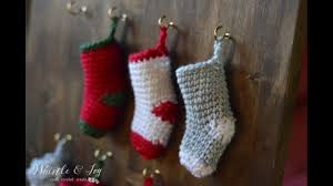 Daily updated stocking picture and movie galleries. How To Make A Crochet Mini Stocking Youtube