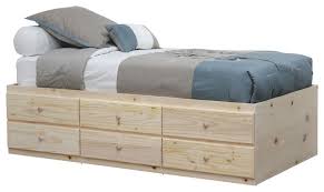 Sleep like a king in the cumberland storage bed. In Stock Twin Storage Bed 6 Drawers Contemporary Platform Beds By Gothic Furniture Houzz