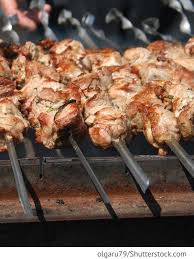 Schaschlik Aus Schweinenacken In Mayonnaise Marinade Schaschlik Grillrezepte Foodtempel Rezept Schaschlik Rezept Fleisch Gerichte Schweinenacken